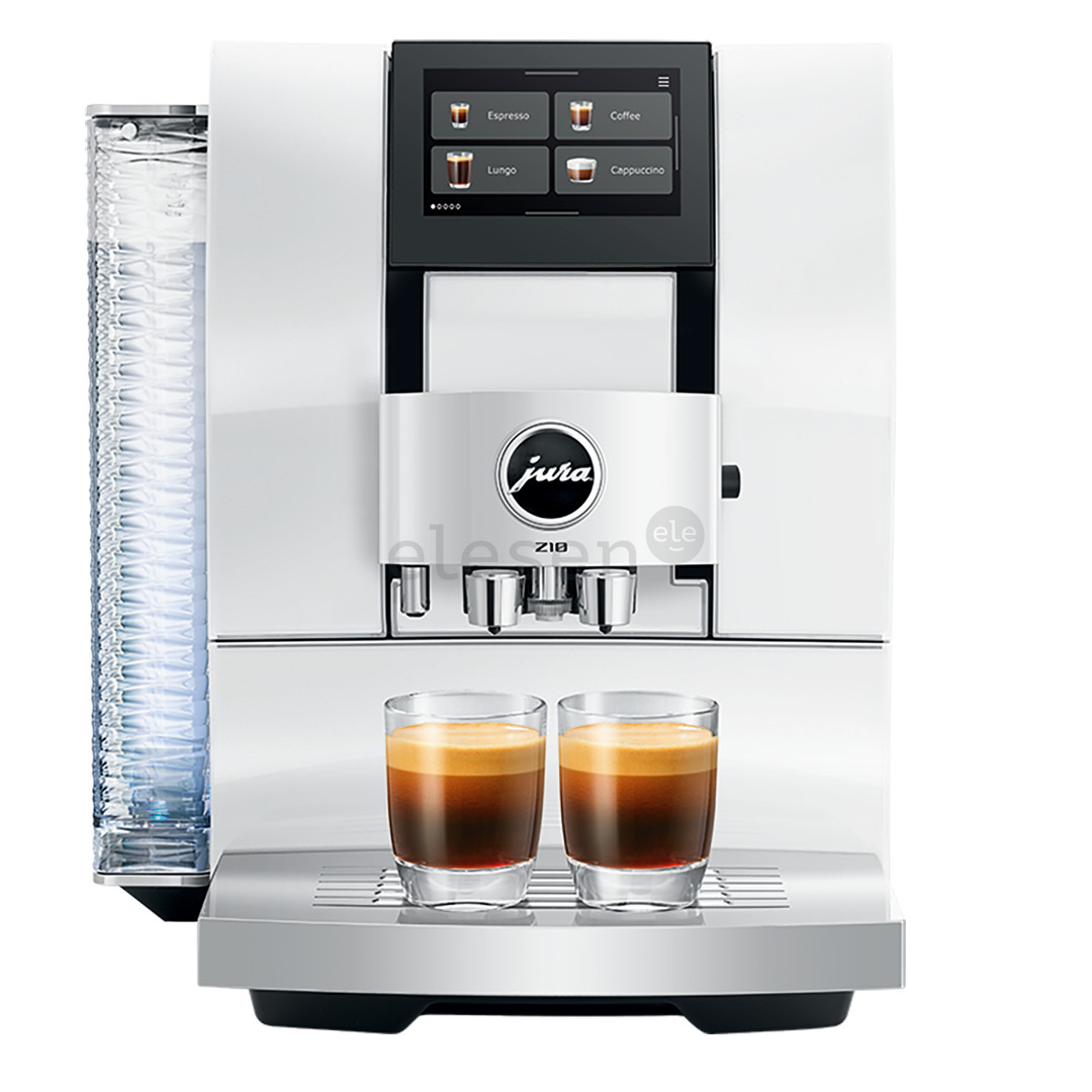JURA Z10 Aluminium White (EB), белый - Кофемашина