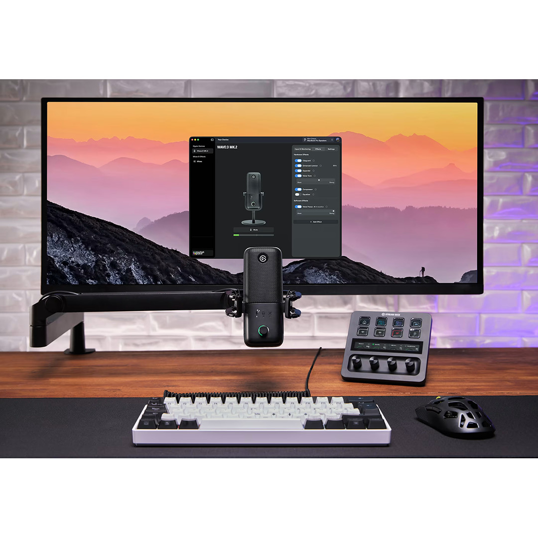Elgato Wave:3 MK.2, черный - Микрофон