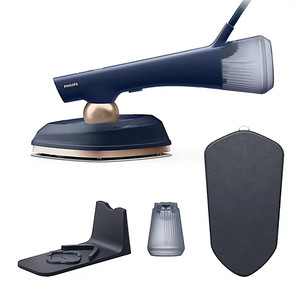 Philips OneTurn, 1800 W, blue - Iron-steamer