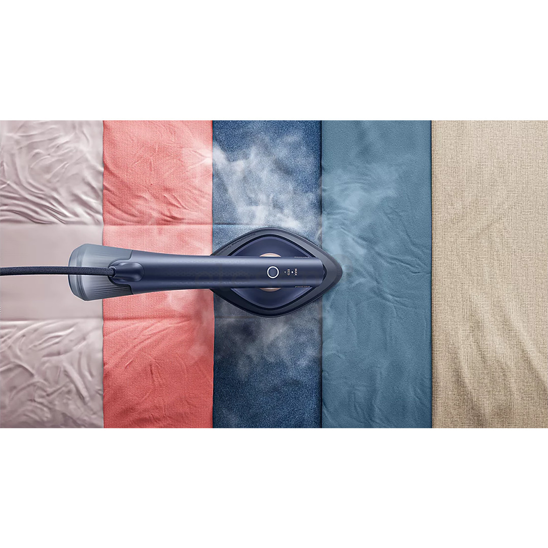 Philips OneTurn, 1800 W, blue - Iron-steamer