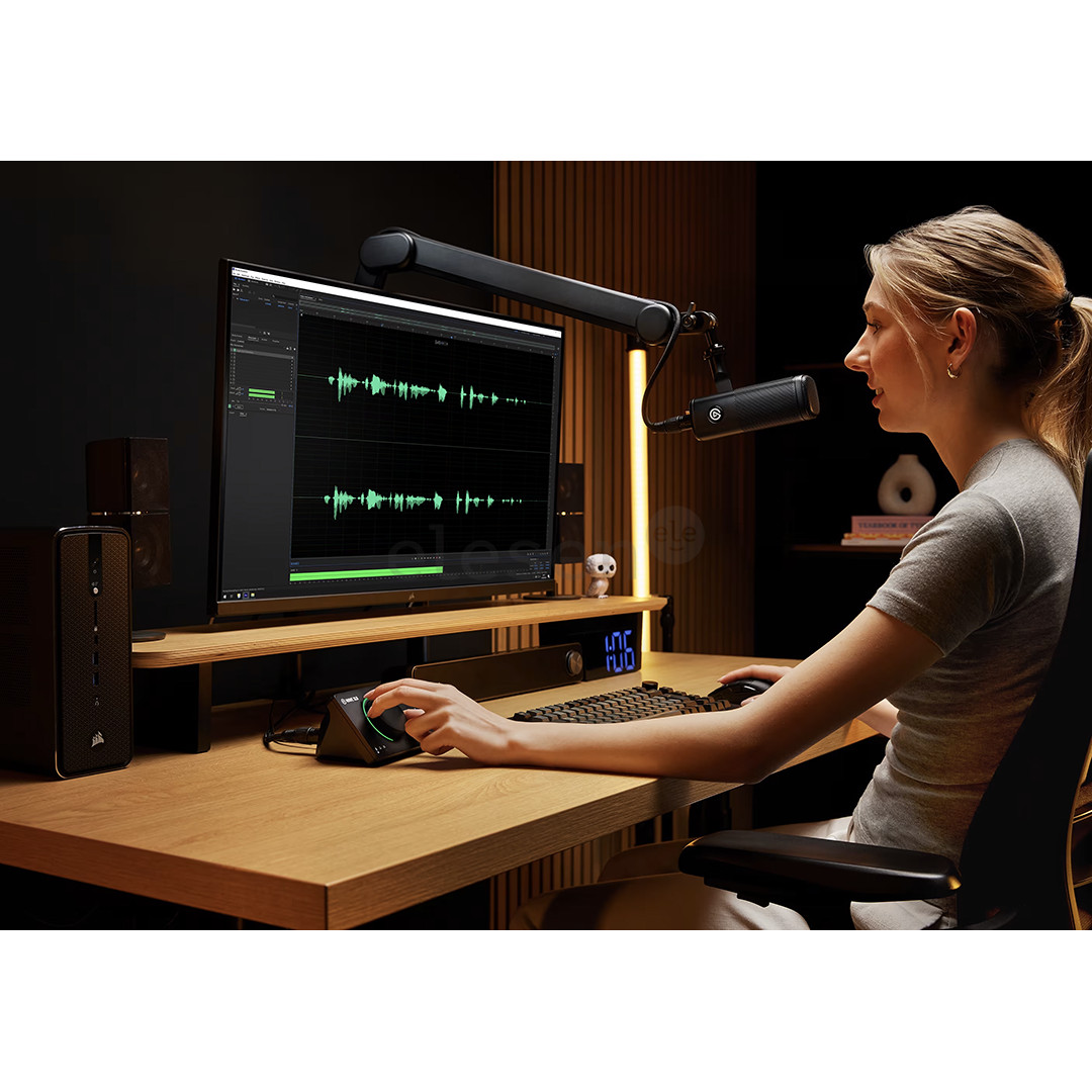 Elgato Wave XLR MK.2, juoda - Integruota mikrofono sąsaja