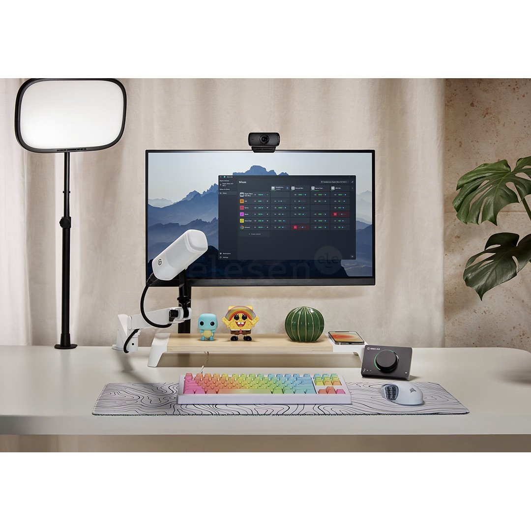 Elgato Wave XLR MK.2, juoda - Integruota mikrofono sąsaja