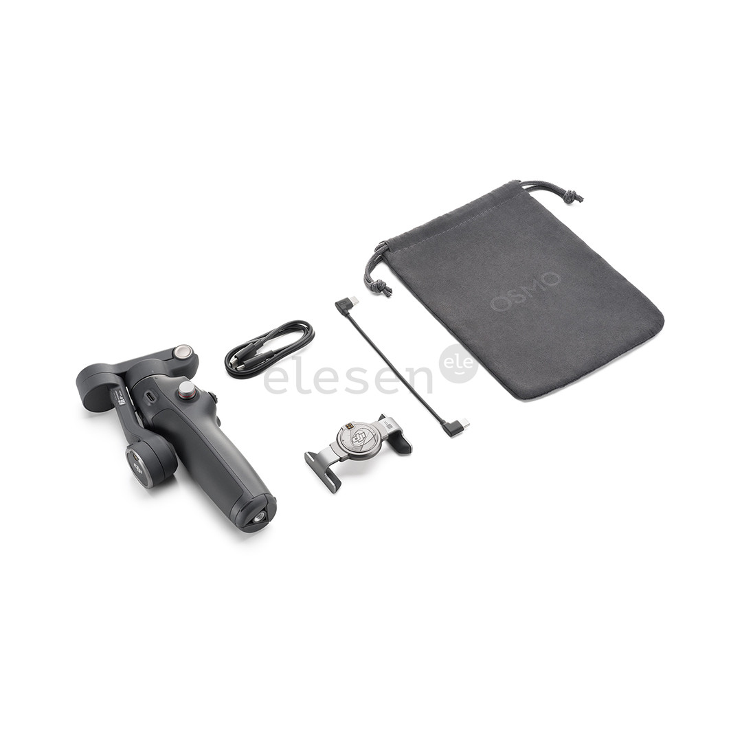 Dji Osmo Mobile 8 Standard Combo, juodas - Telefono stabilizatorius