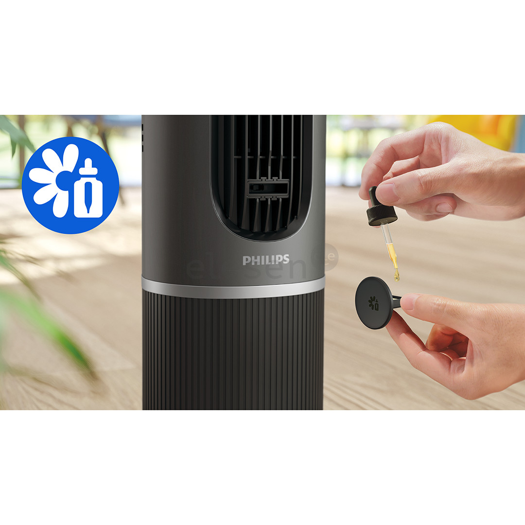 Philips Smart Fan 7000 Series, темно-серый - Колонный вентилятор