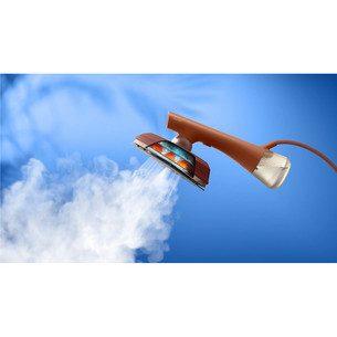 Philips OneTurn, 1800 W, brown/beige - Iron-steamer