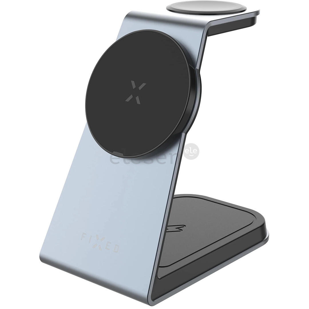 Fixed MagPowerstation Alu, pilkas - Įkrovimo stovas