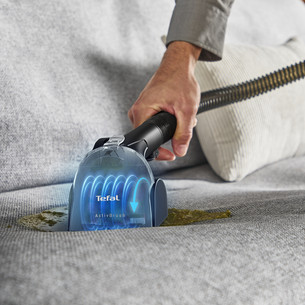 Tefal Clean It Hot & Cold, juodas/vario spalvos - Kilimų valymo įrenginys