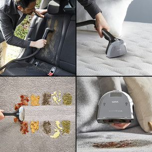 Tefal Clean It Hot & Cold, juodas/vario spalvos - Kilimų valymo įrenginys