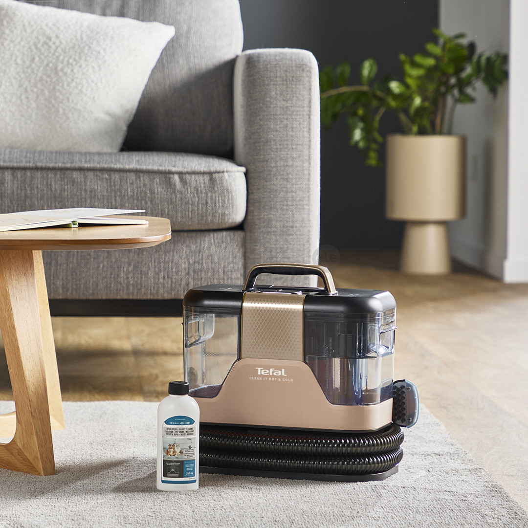 Tefal Clean It Hot & Cold, juodas/vario spalvos - Kilimų valymo įrenginys