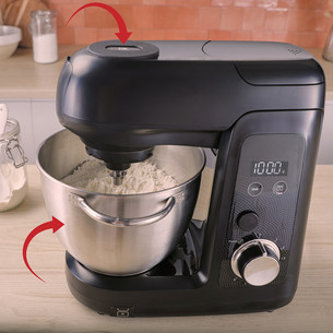 Tefal Bake Partner +, 1100 Вт, черный - Кухонный комбайн