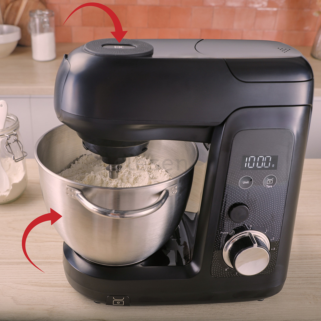 Tefal Bake Partner +, 1100 Вт, черный - Кухонный комбайн