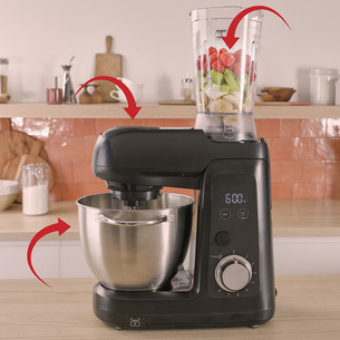 Tefal Bake Partner +, 1100 Вт, черный - Кухонный комбайн