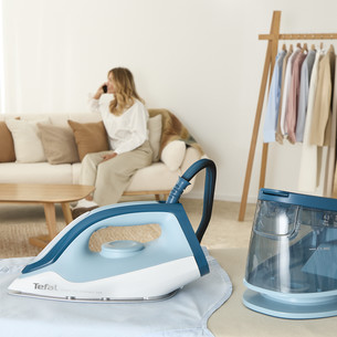 Tefal Power Pro Compact 200, 2400 W, mėlyna/balta - Lyginimo sistema