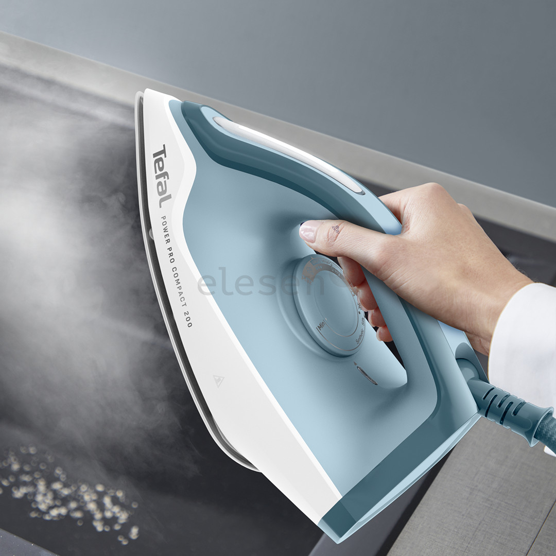 Tefal Power Pro Compact 200, 2400 W, mėlyna/balta - Lyginimo sistema