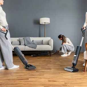 Tefal X-Clean 5 Pro, 2-in-1, Wet & Dry, juodas - Belaidis dulkių siurblys
