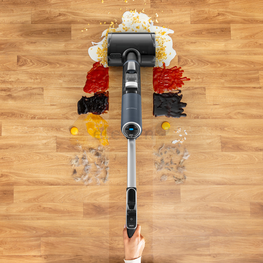 Tefal X-Clean 5 Pro, 2-in-1, Wet & Dry, juodas - Belaidis dulkių siurblys
