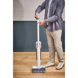 Tefal X-Clean 12, Wet & Dry, baltas - Belaidis dulkių siurblys