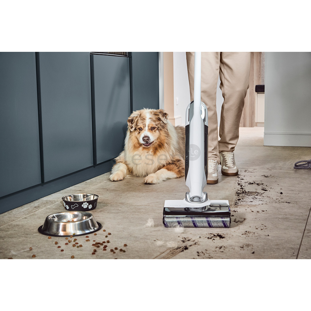 Tefal X-Clean 12, Wet & Dry, baltas - Belaidis dulkių siurblys