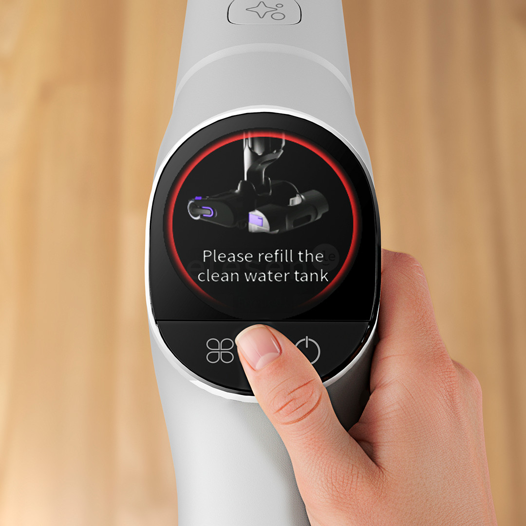 Tefal X-Clean 12, Wet & Dry, baltas - Belaidis dulkių siurblys