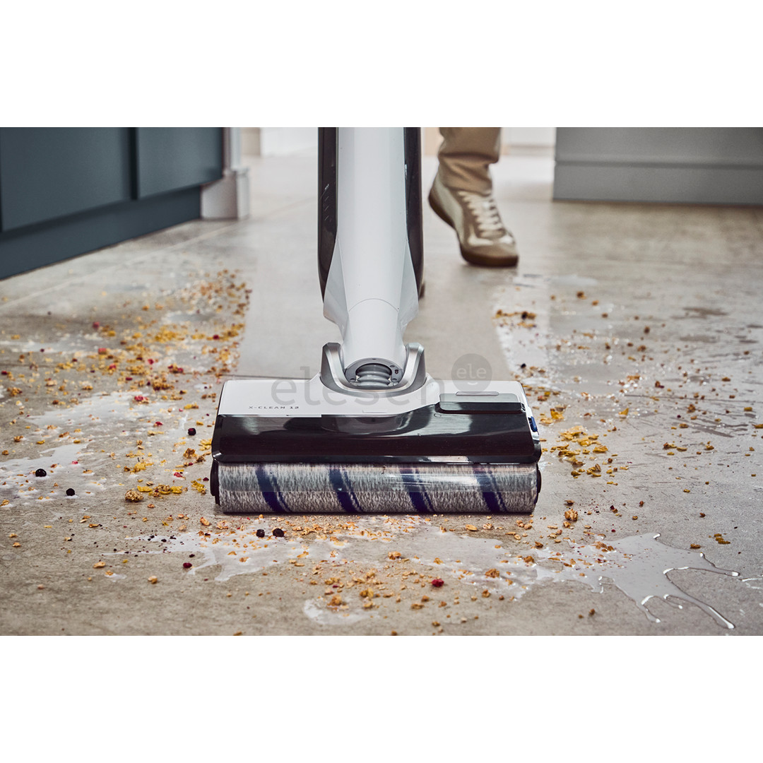 Tefal X-Clean 12, Wet & Dry, baltas - Belaidis dulkių siurblys
