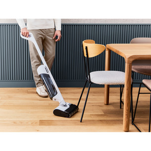 Tefal X-Clean 12, Wet & Dry, baltas - Belaidis dulkių siurblys