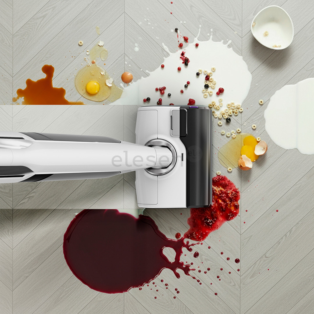 Tefal X-Clean 12, Wet & Dry, baltas - Belaidis dulkių siurblys