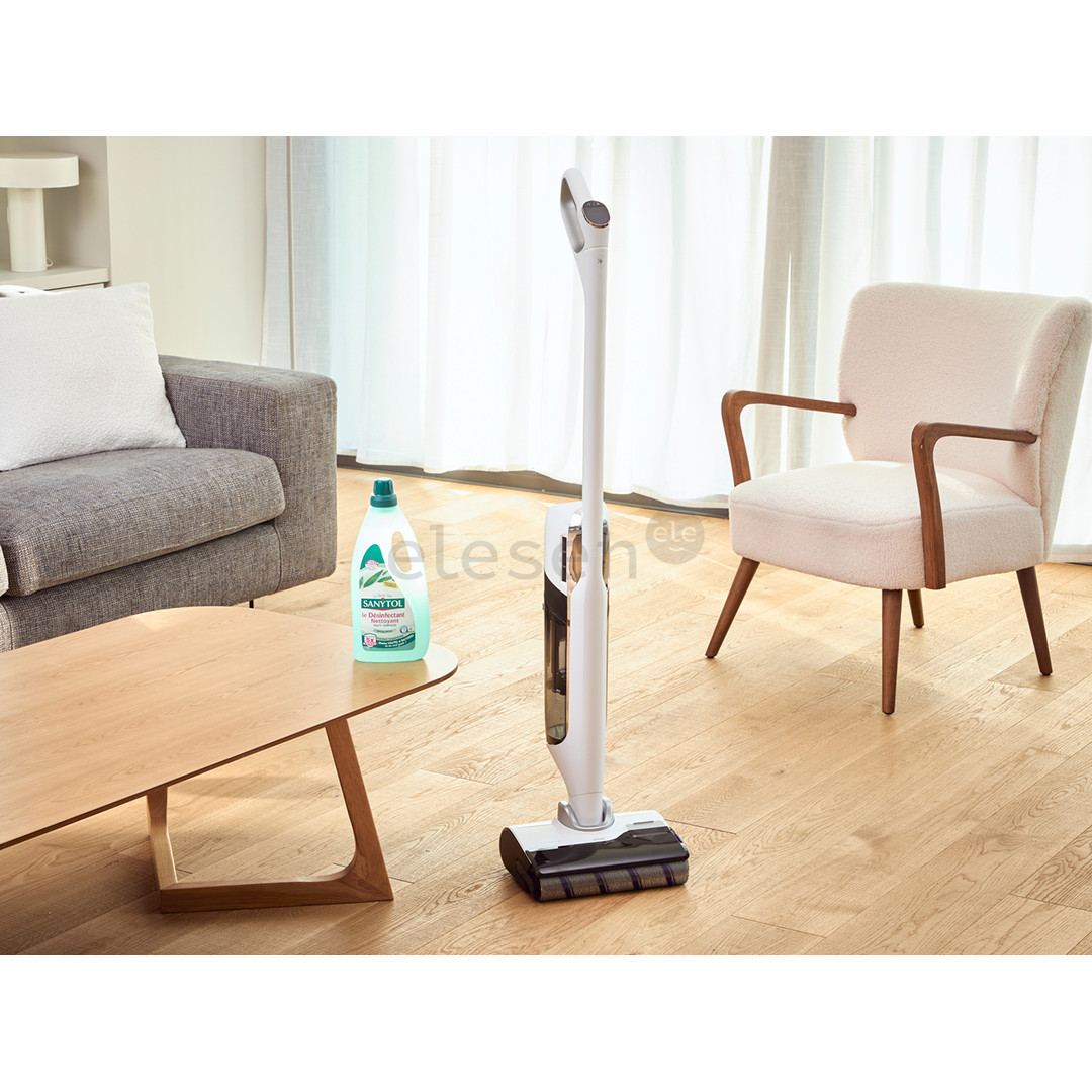 Tefal X-Clean 12, Wet & Dry, baltas - Belaidis dulkių siurblys