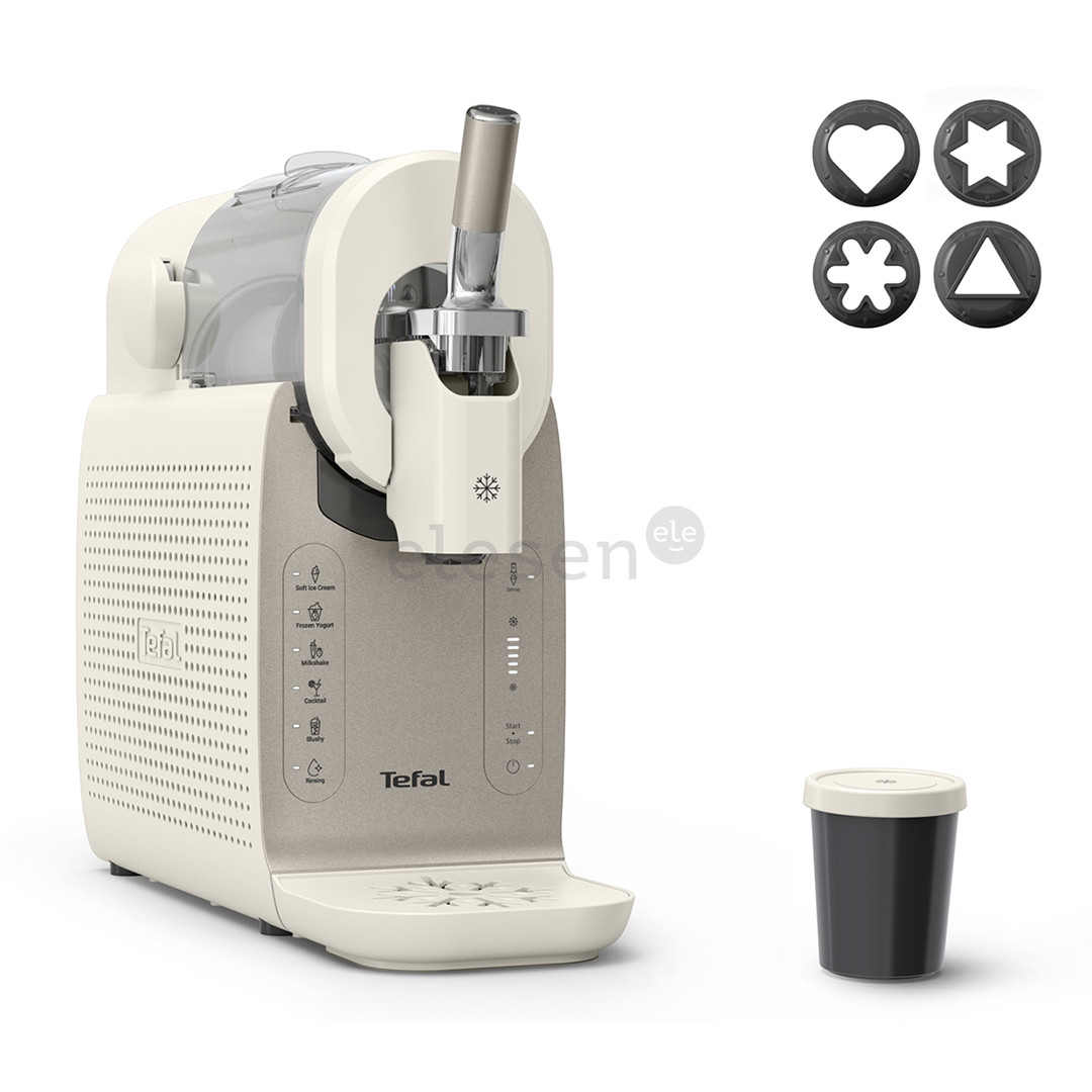 Tefal Freezi, 16-in-1, sidabro spalvos - Ledų gaminimo aparatas