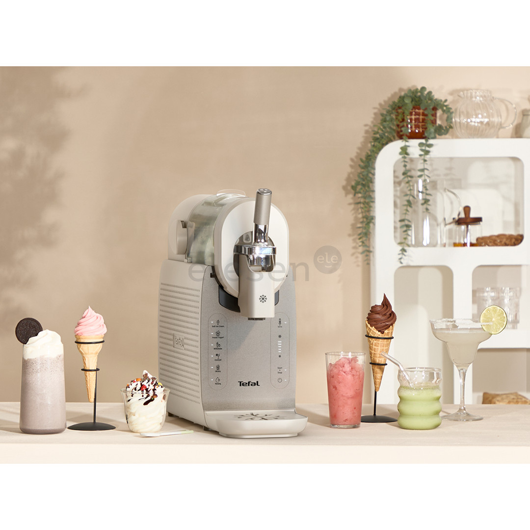 Tefal Freezi, 16-in-1, sidabro spalvos - Ledų gaminimo aparatas