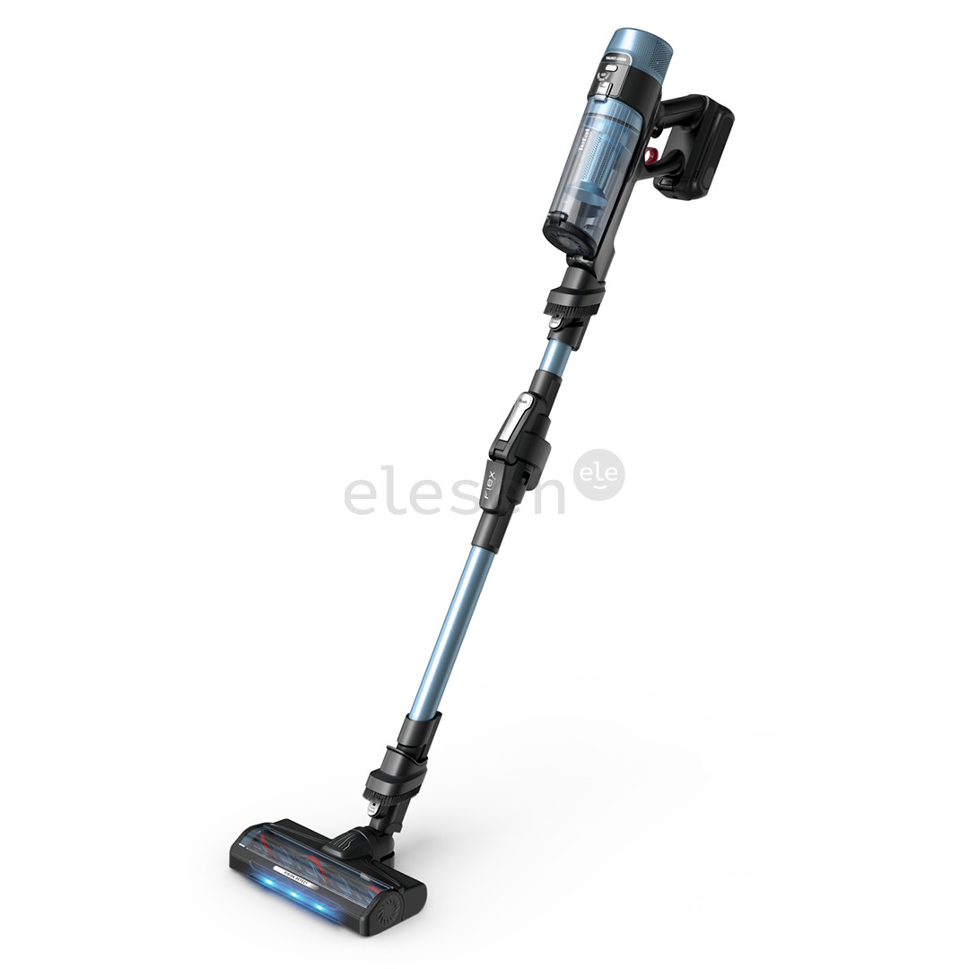 Tefal X-Force Flex 10.80 Allergy Aqua, mėlynas - Belaidis dulkių siurblys