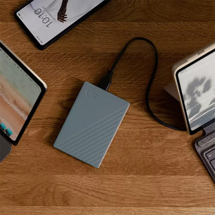 Western Digital My Passport, 6 TB, gray - External HDD
