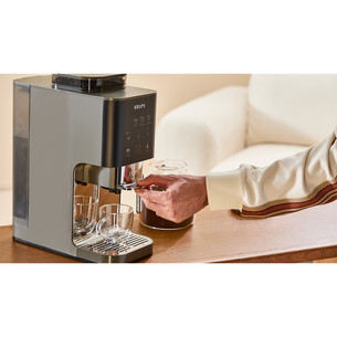 Krups Coffee Crush Experience, juodas/sidabro spalvos - Kavos aparatas