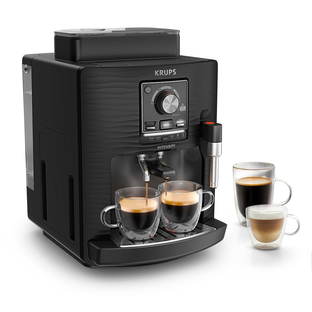 Krups Intensity, juodas - Kavos aparatas