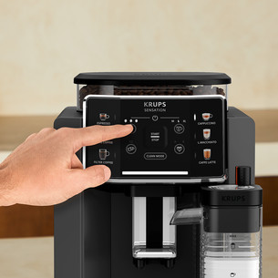 Krups Sensation Milk M75, juodas - Kavos aparatas