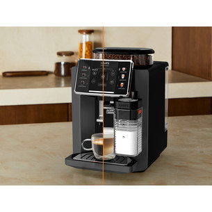 Krups Sensation Milk M75, juodas - Kavos aparatas