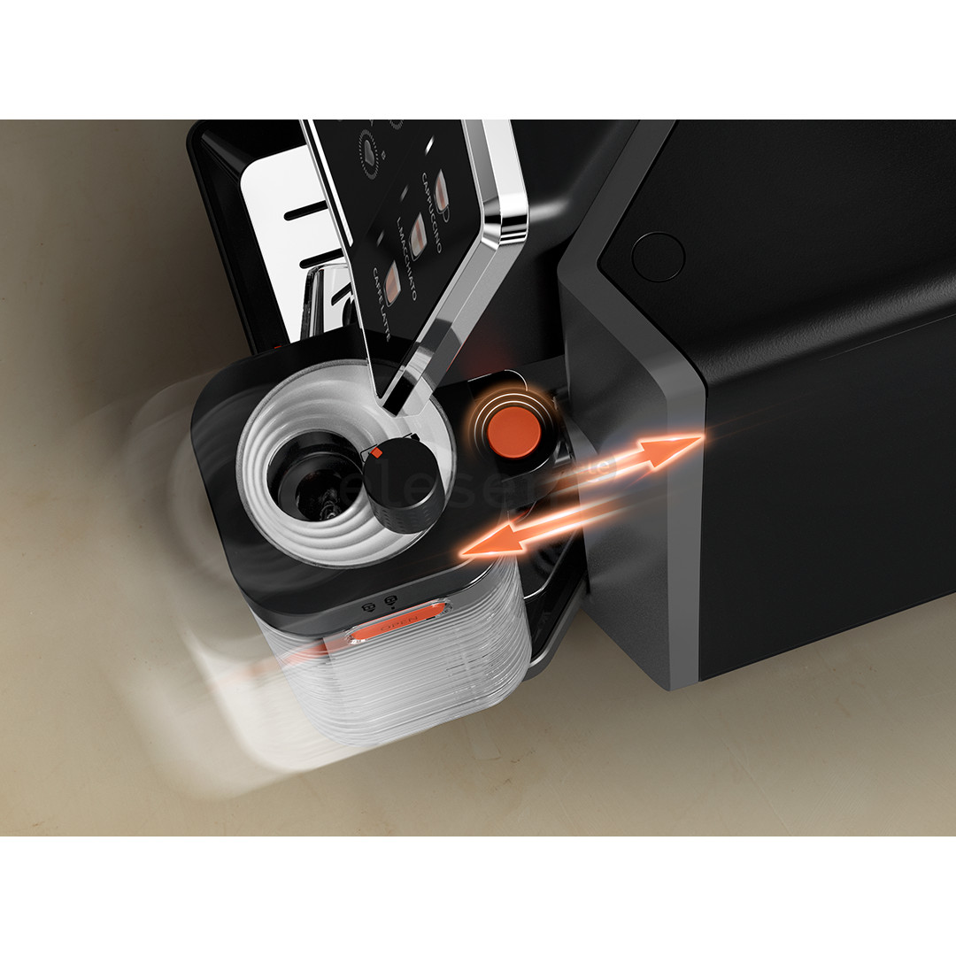 Krups Sensation Milk M75, juodas - Kavos aparatas