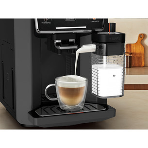 Krups Sensation Milk M75, juodas - Kavos aparatas