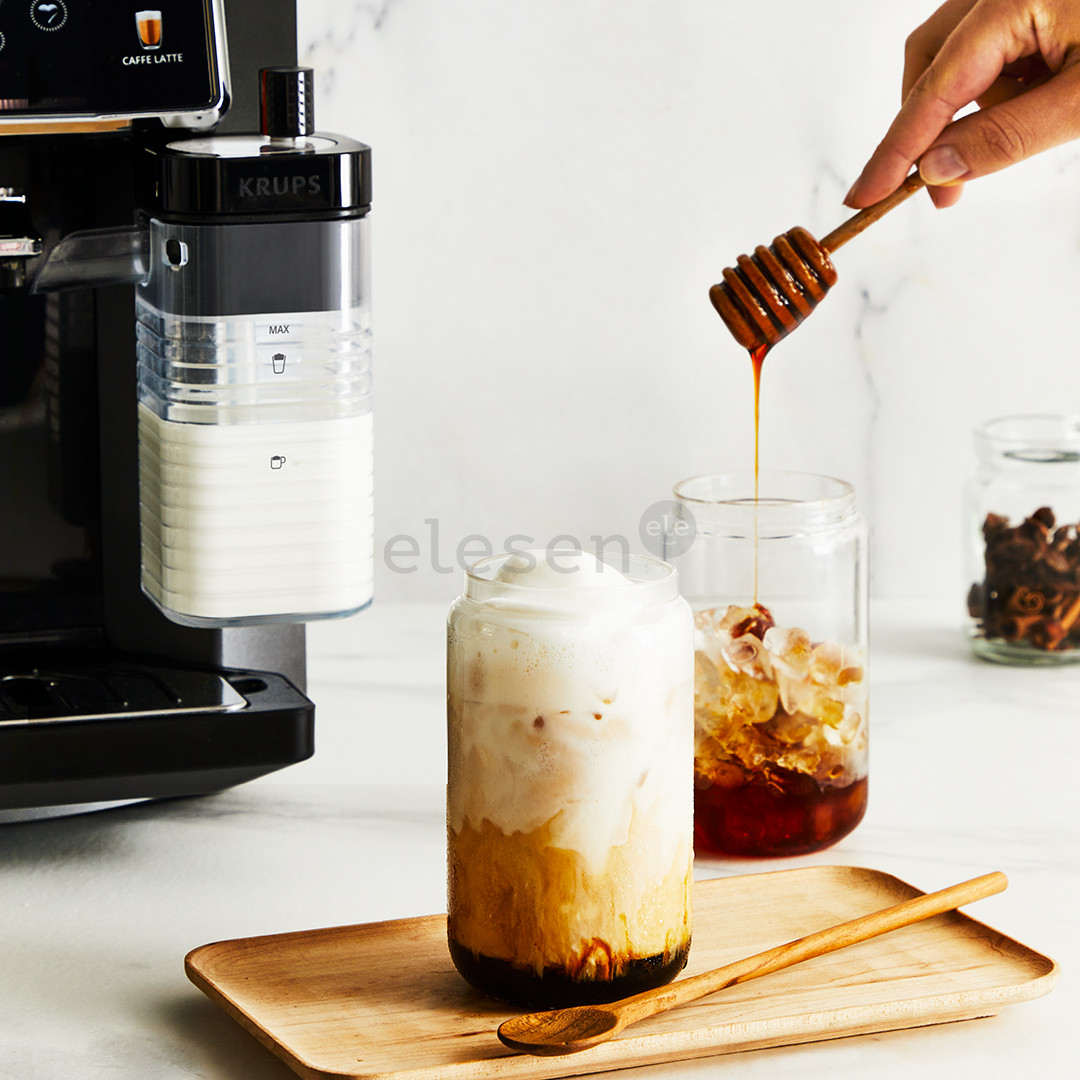 Krups Sensation Milk M75, juodas - Kavos aparatas