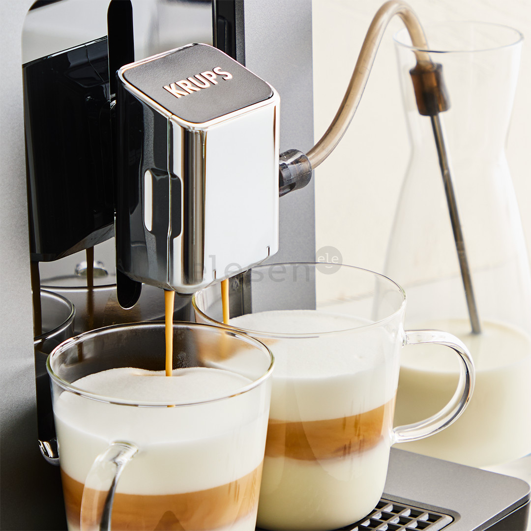 Krups Evidence Hot & Cold, tamsiai pilkas - Kavos aparatas
