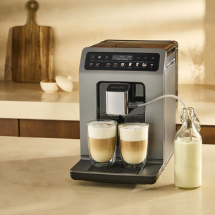 Krups Evidence Hot & Cold, tamsiai pilkas - Kavos aparatas