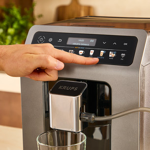 Krups Evidence Hot & Cold, tamsiai pilkas - Kavos aparatas