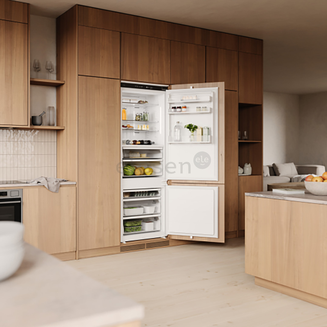 Asko NoFrost, 371 l, aukštis 194 cm - Įmontuojamas šaldytuvas