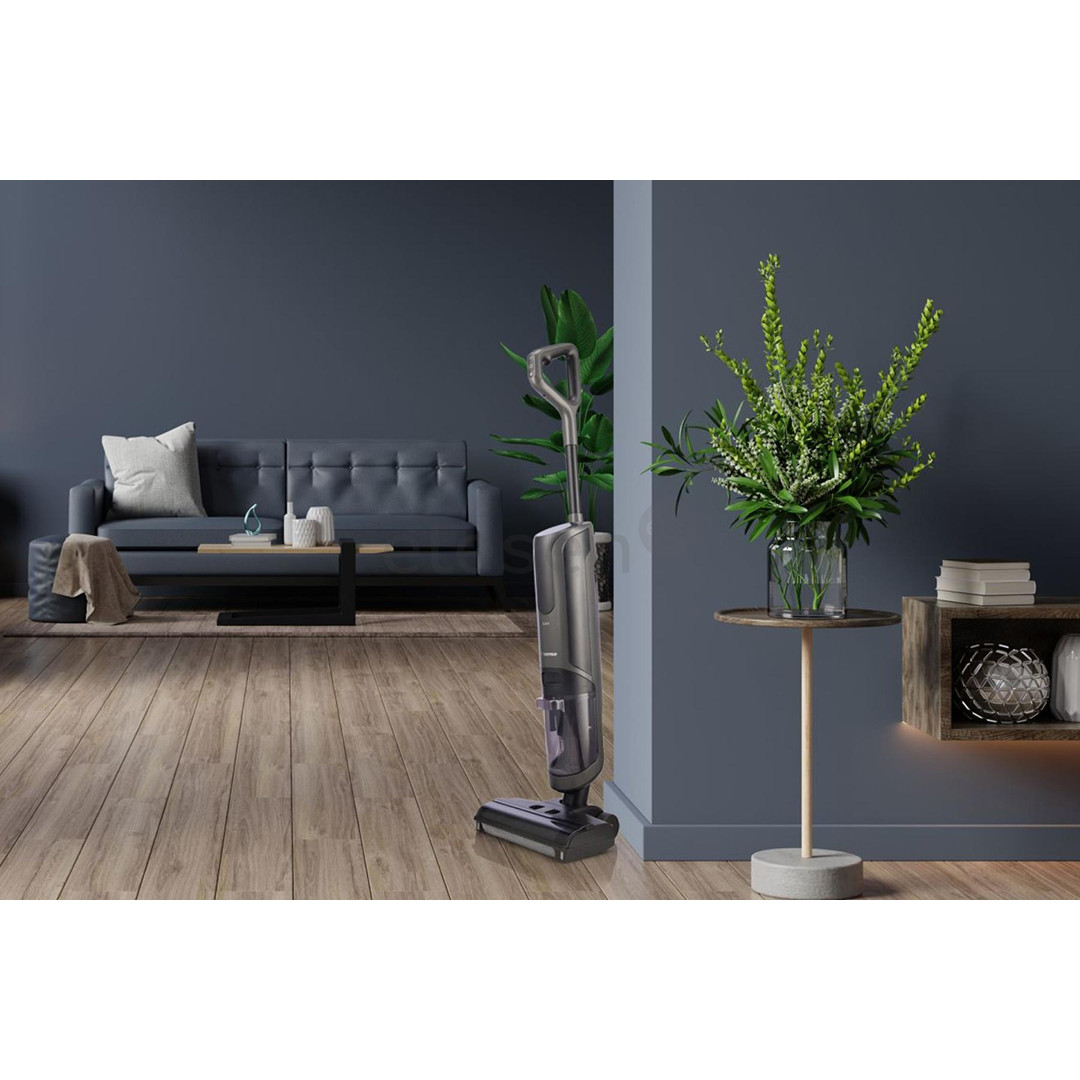 Hisense, Wet & Dry, pilkas/juodas - Belaidis dulkių siurblys