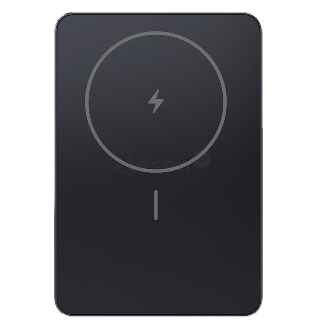 Xiaomi Super Slim Magnetic Power Bank 5000, 5000 mAh, 22,5 W, juoda - Išorinė baterija