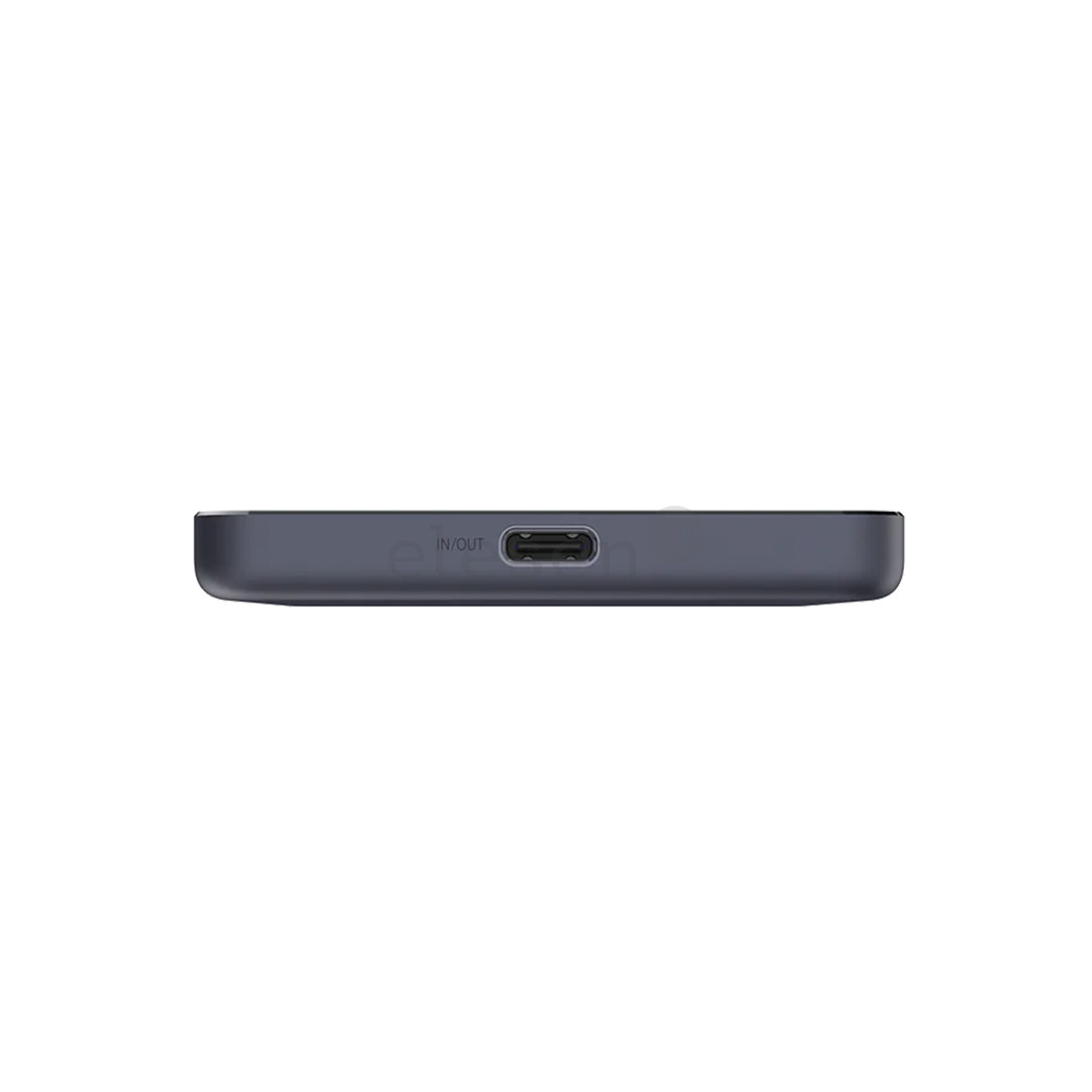 Xiaomi Super Slim Magnetic Power Bank 5000, 5000 mAh, 22,5 W, juoda - Išorinė baterija