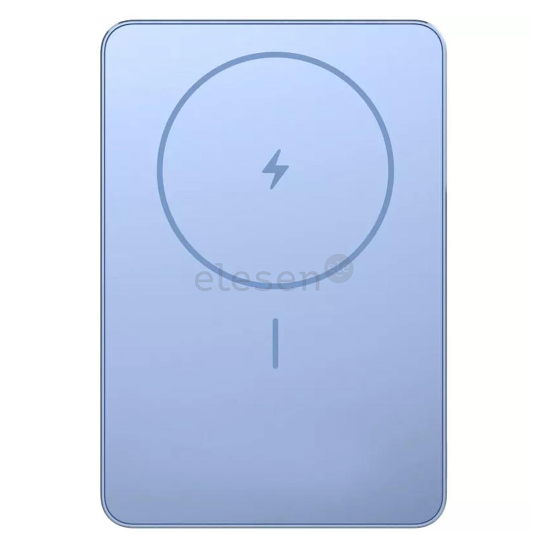 Xiaomi Super Slim Magnetic Power Bank 5000, 5000 mAh, 22,5 W, mėlyna - Išorinė baterija