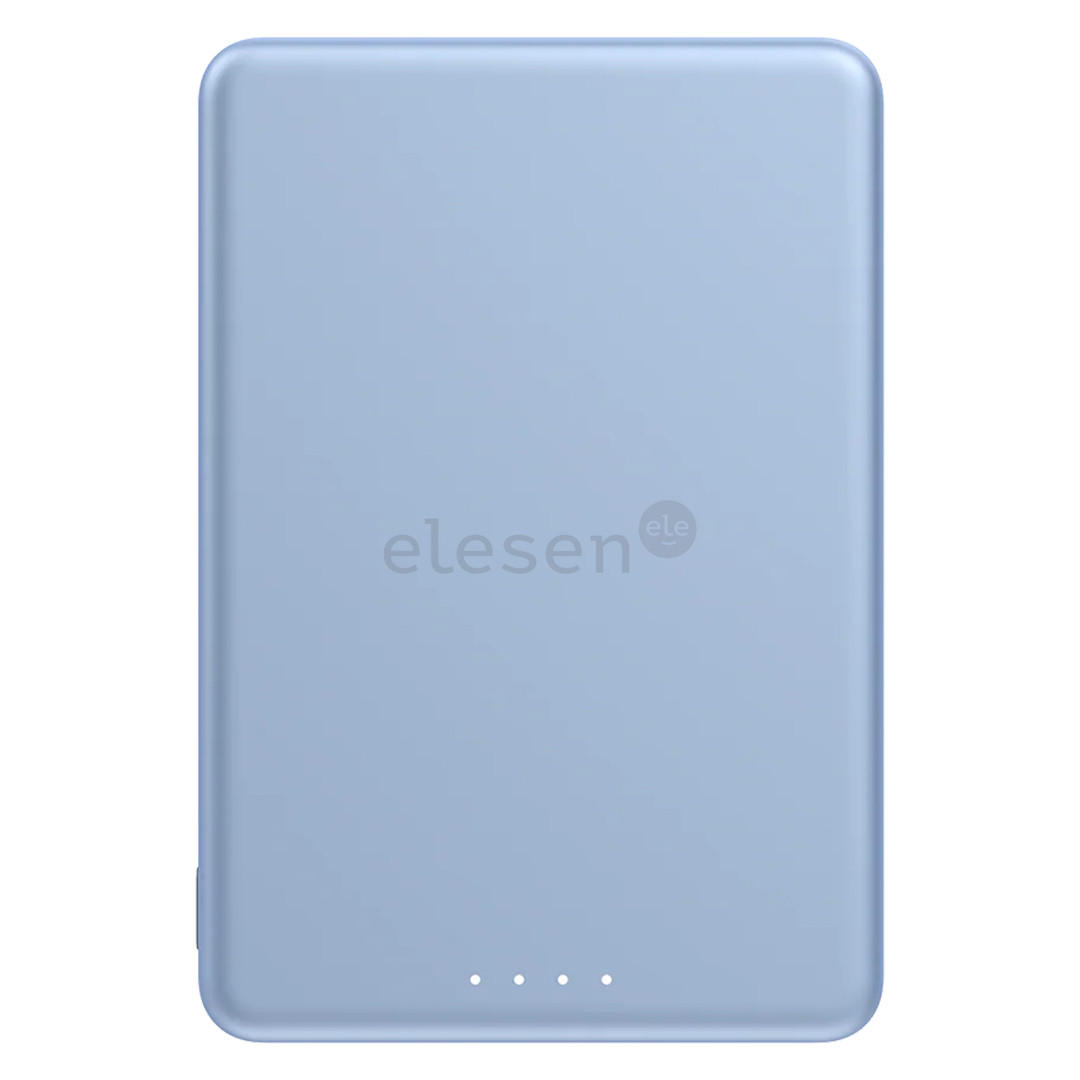 Xiaomi Super Slim Magnetic Power Bank 5000, 5000 mAh, 22,5 W, mėlyna - Išorinė baterija