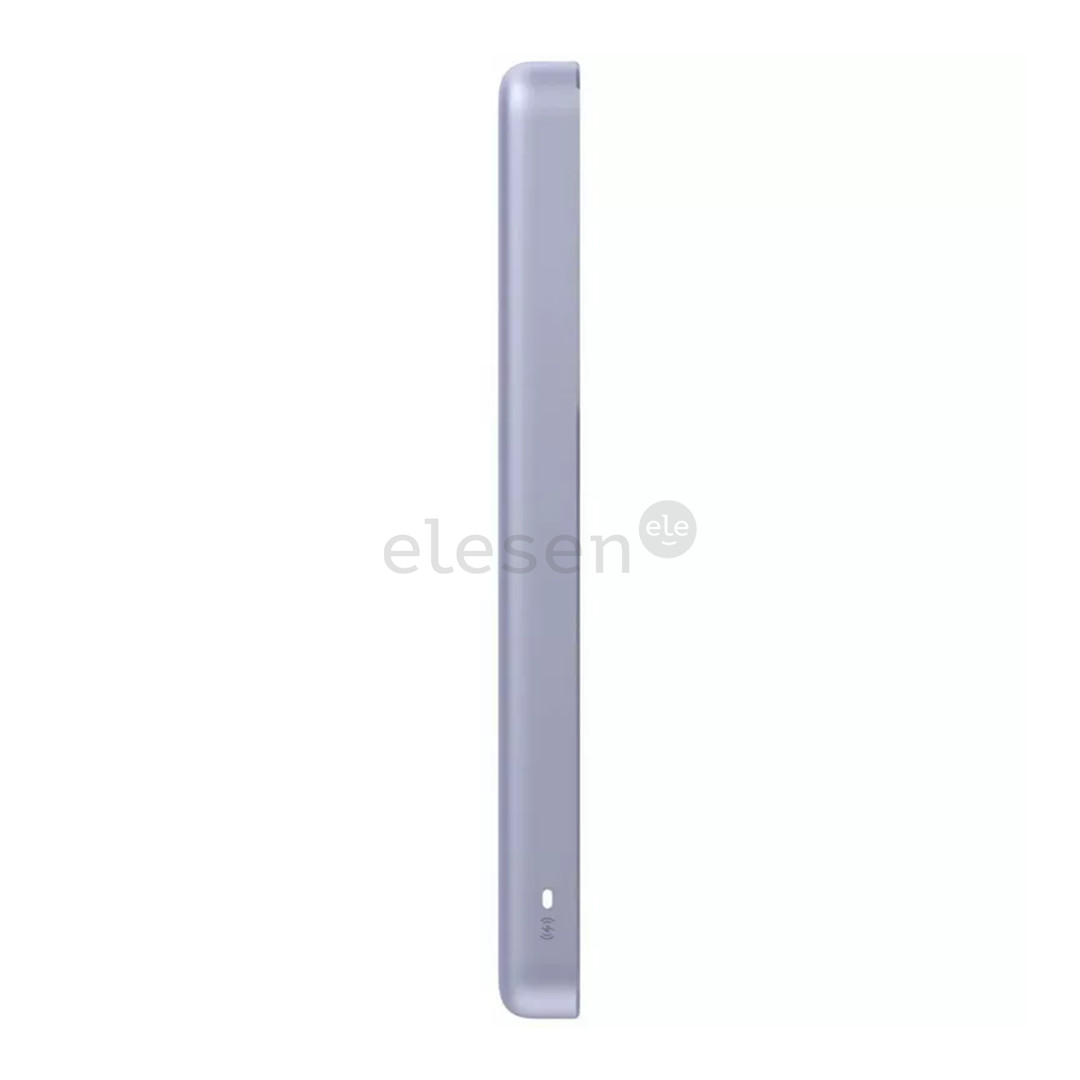 Xiaomi Super Slim Magnetic Power Bank 5000, 5000 mAh, 22,5 W, violetinė - Išorinė baterija
