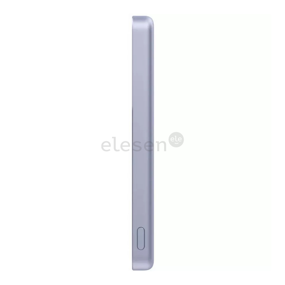Xiaomi Super Slim Magnetic Power Bank 5000, 5000 mAh, 22,5 W, violetinė - Išorinė baterija