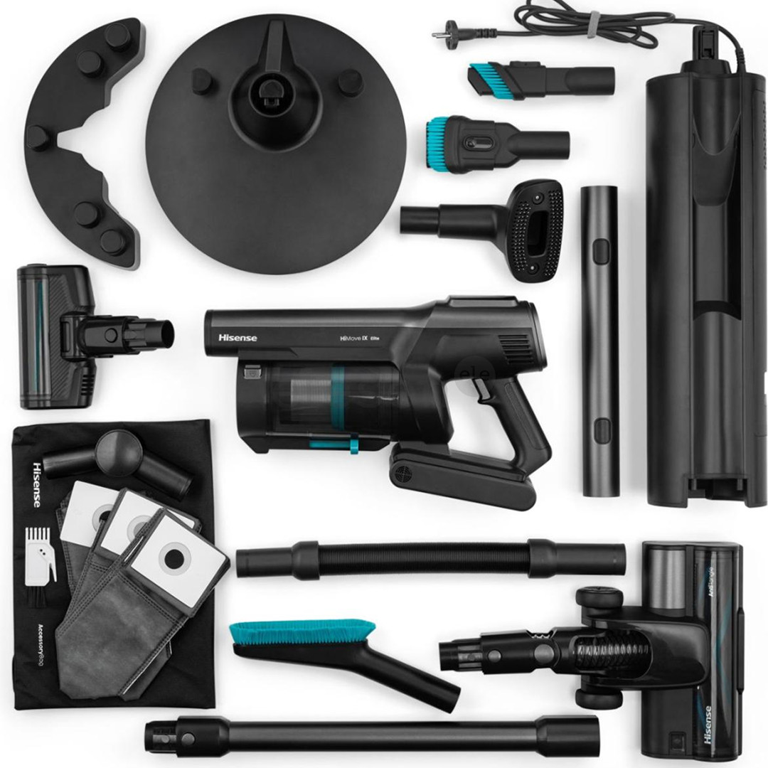 Hisense HiMove IX Elite, tamsiai pilkas - Belaidis dulkių siurblys